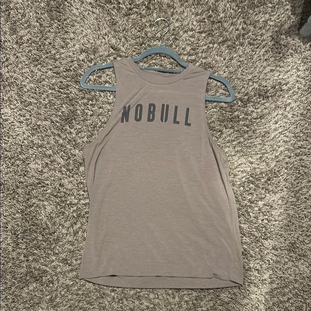 NOBULL Women's Brown Tank Top